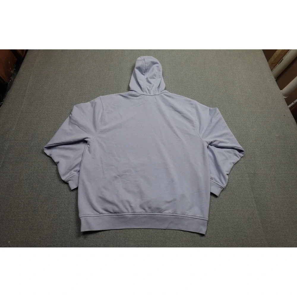 Jordan Sweatshirt Mens Large Purple Pullover Hoodie Dri-FIT Jumpman Logo Soft